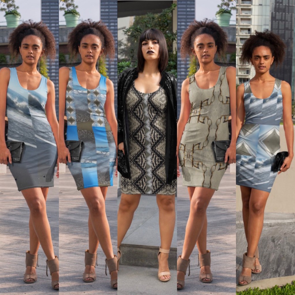 Dresses Inspired by the ocean